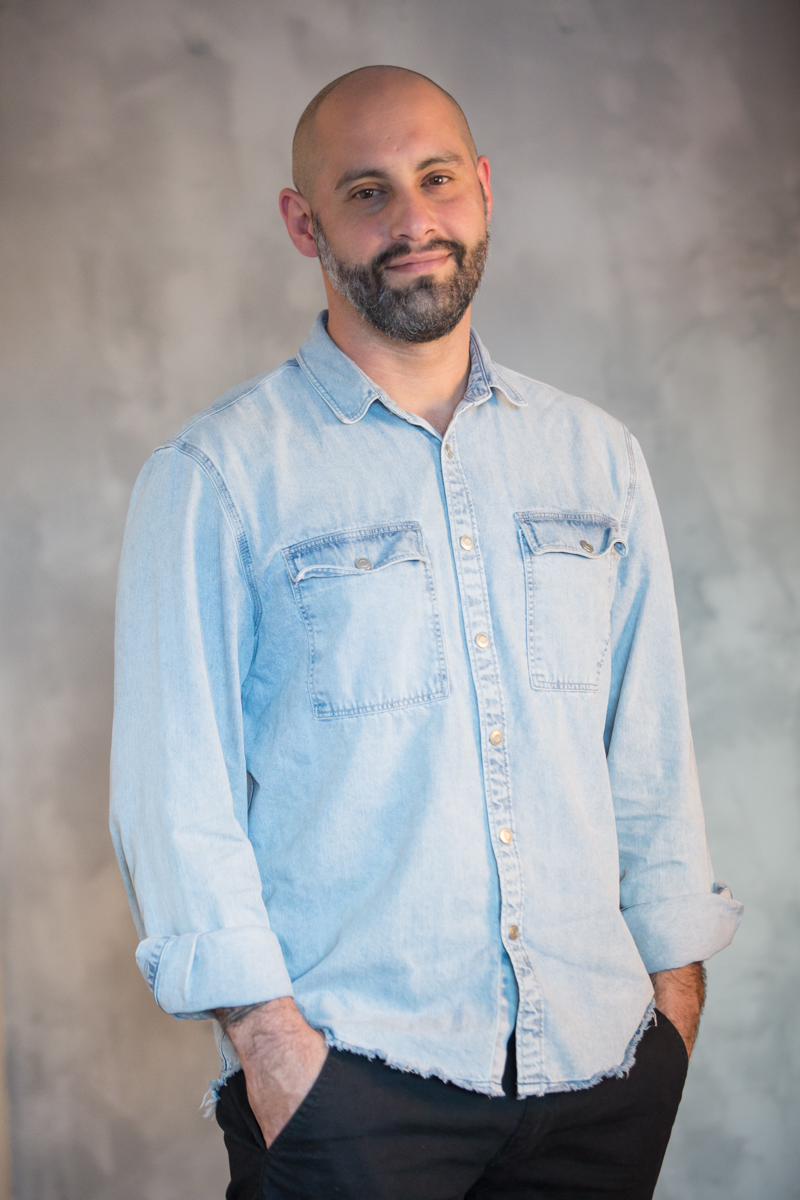 Foto do designer Bruno Roedel